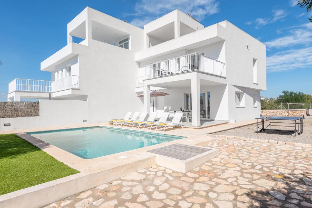 Stunning Villa Marianella Gris, Pool, Bbq, Ac, Free Wifi Cala d'Or  Ngoại thất bức ảnh