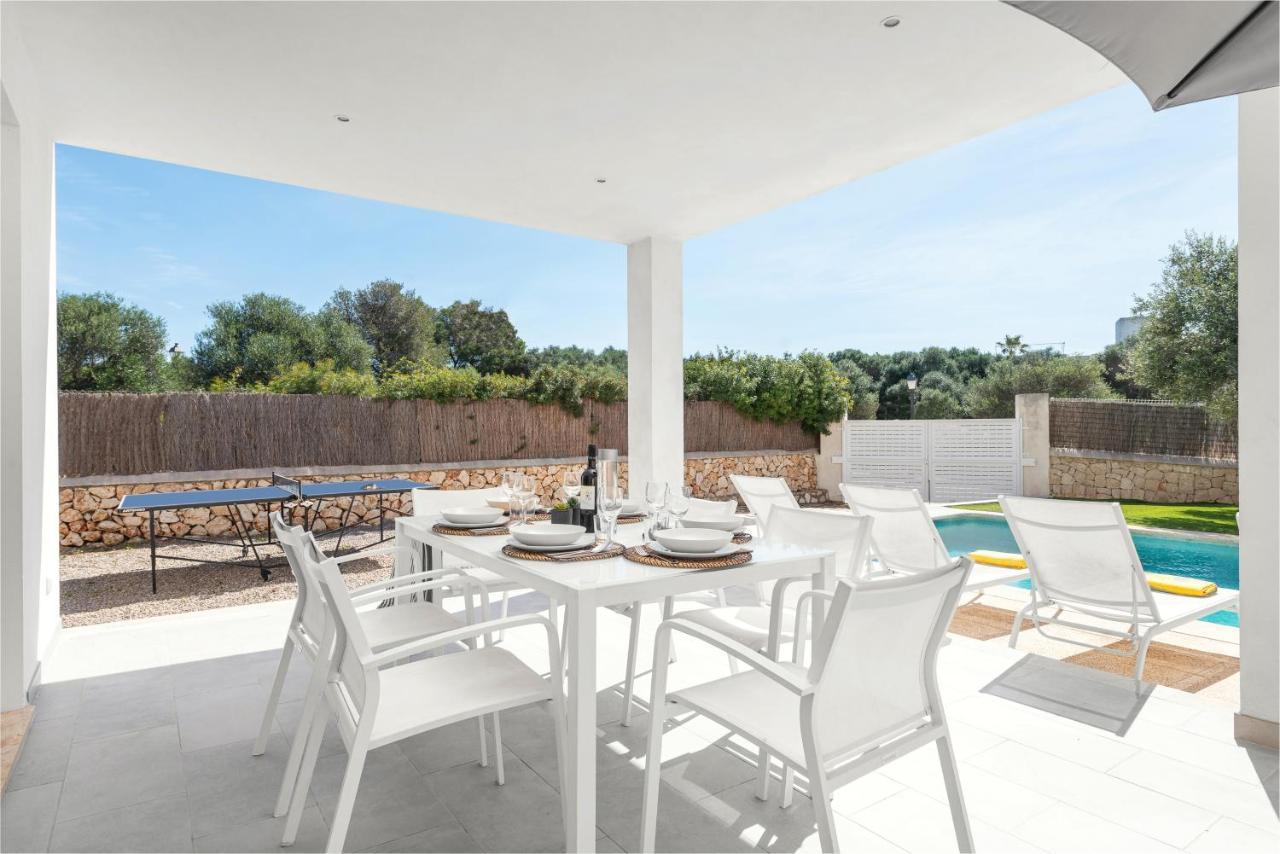 Stunning Villa Marianella Gris, Pool, Bbq, Ac, Free Wifi Cala d'Or  Ngoại thất bức ảnh